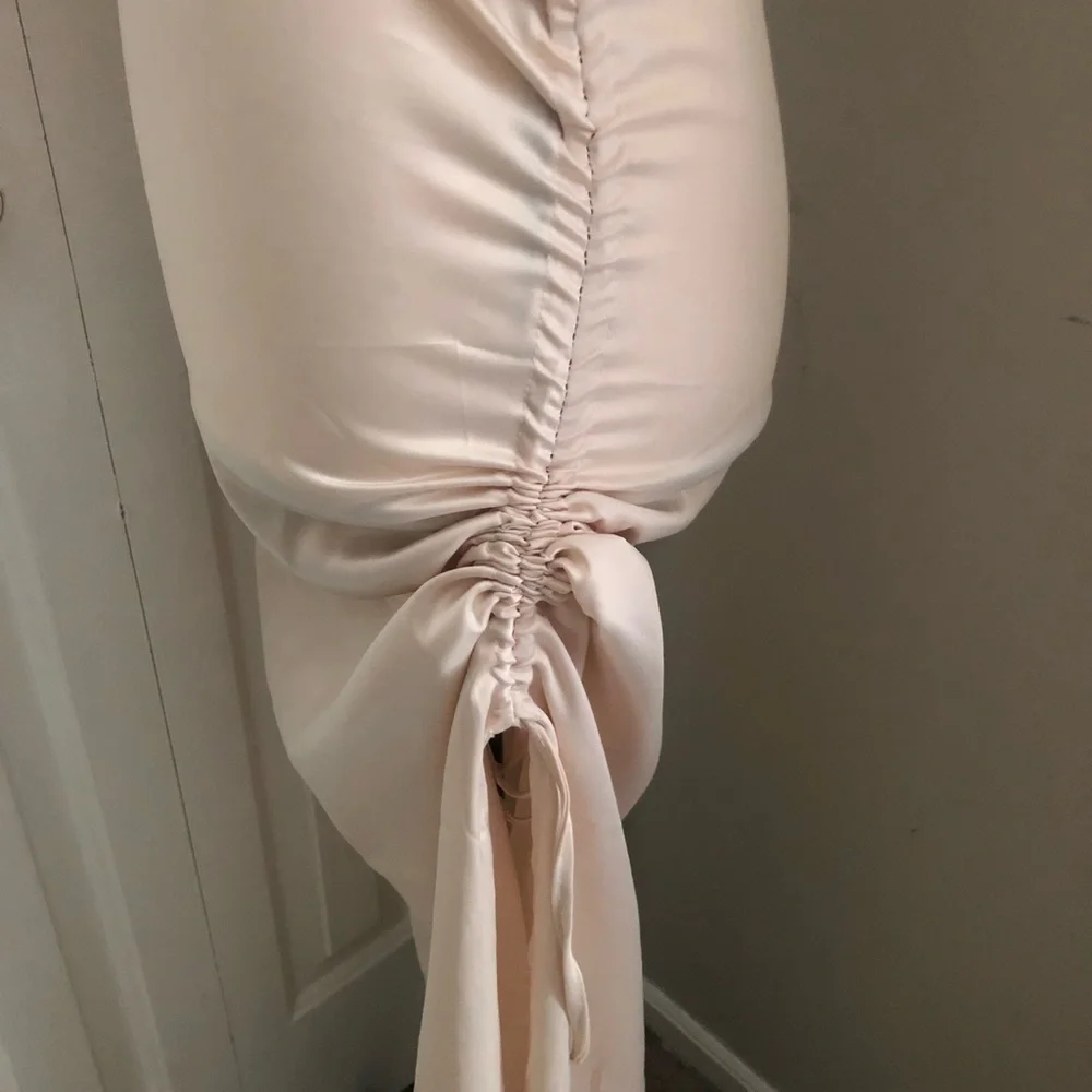 Nude Peach Evening Gown - Picture 10 of 12